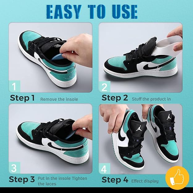 Madala 2 Pair Crease Protector for Air Force Shoes, Sneaker Shoes Protectors